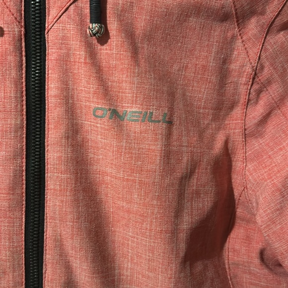O’Neill Size 10 medium Girls Winter Ski Jacket Pink and Black - Picture 2 of 5